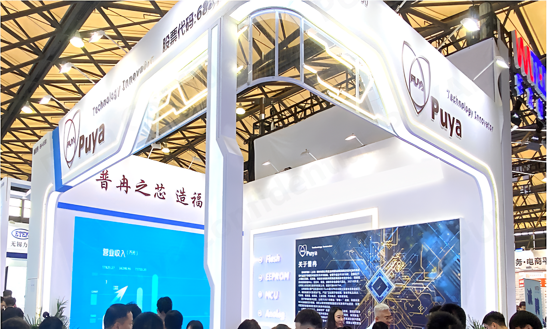 普冉股份亮相慕尼黑上海電子展 SGS現(xiàn)場頒授AEC-Q100認證證書(圖1)